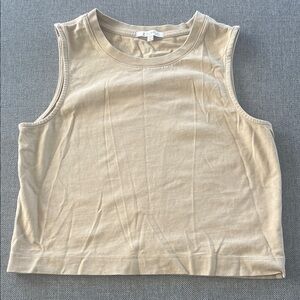 Z Supply Sloane Women's Tan Tank Crop Top